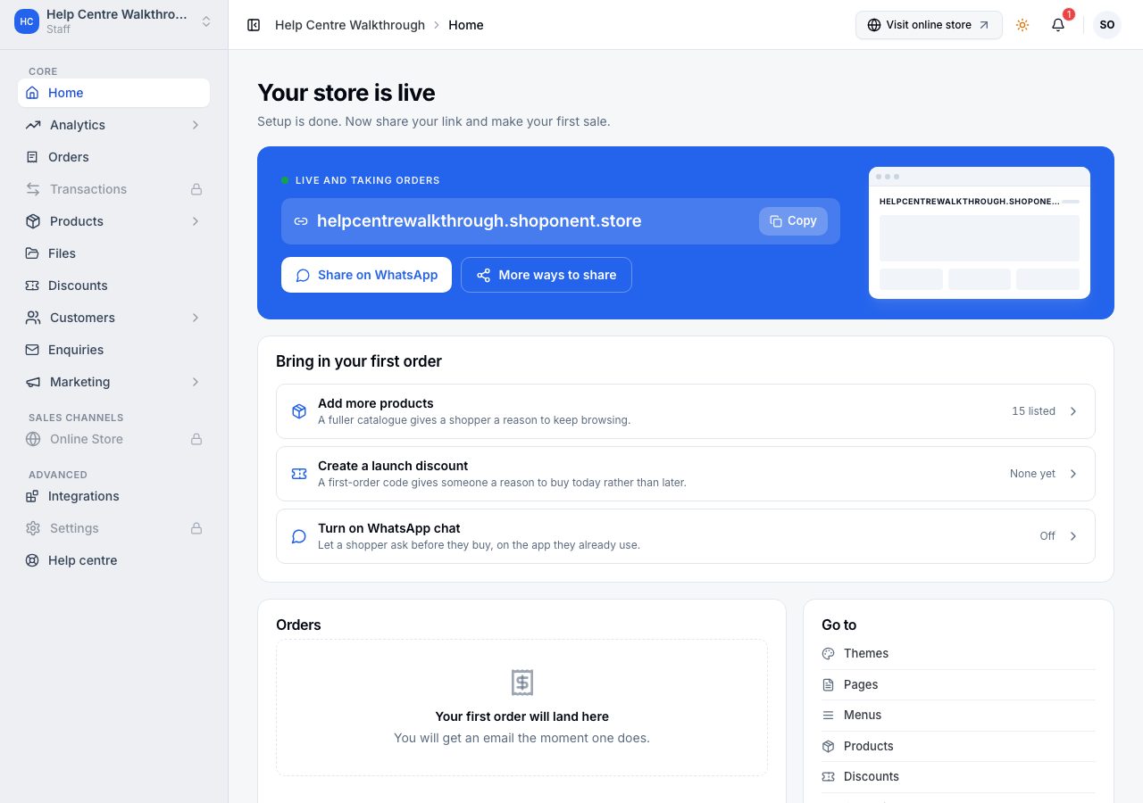 A locked price on Settings, Plan